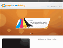 Tablet Screenshot of colourperfect.com.au